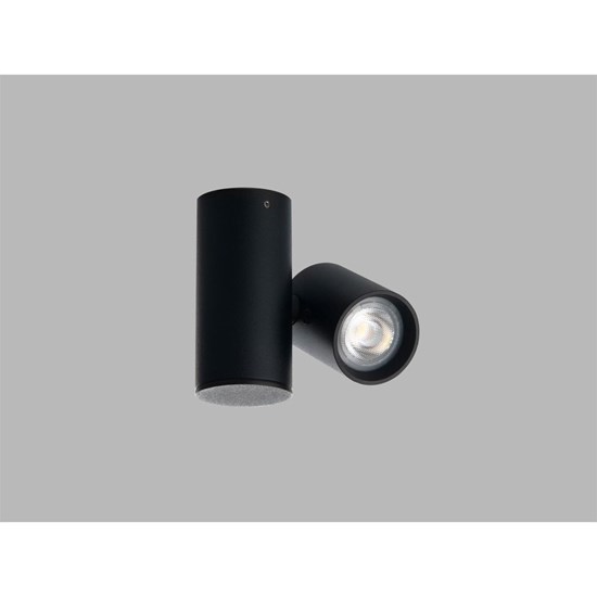 Vnitřní nastavitelný reflektor SPY D.7,6 cm černý_5