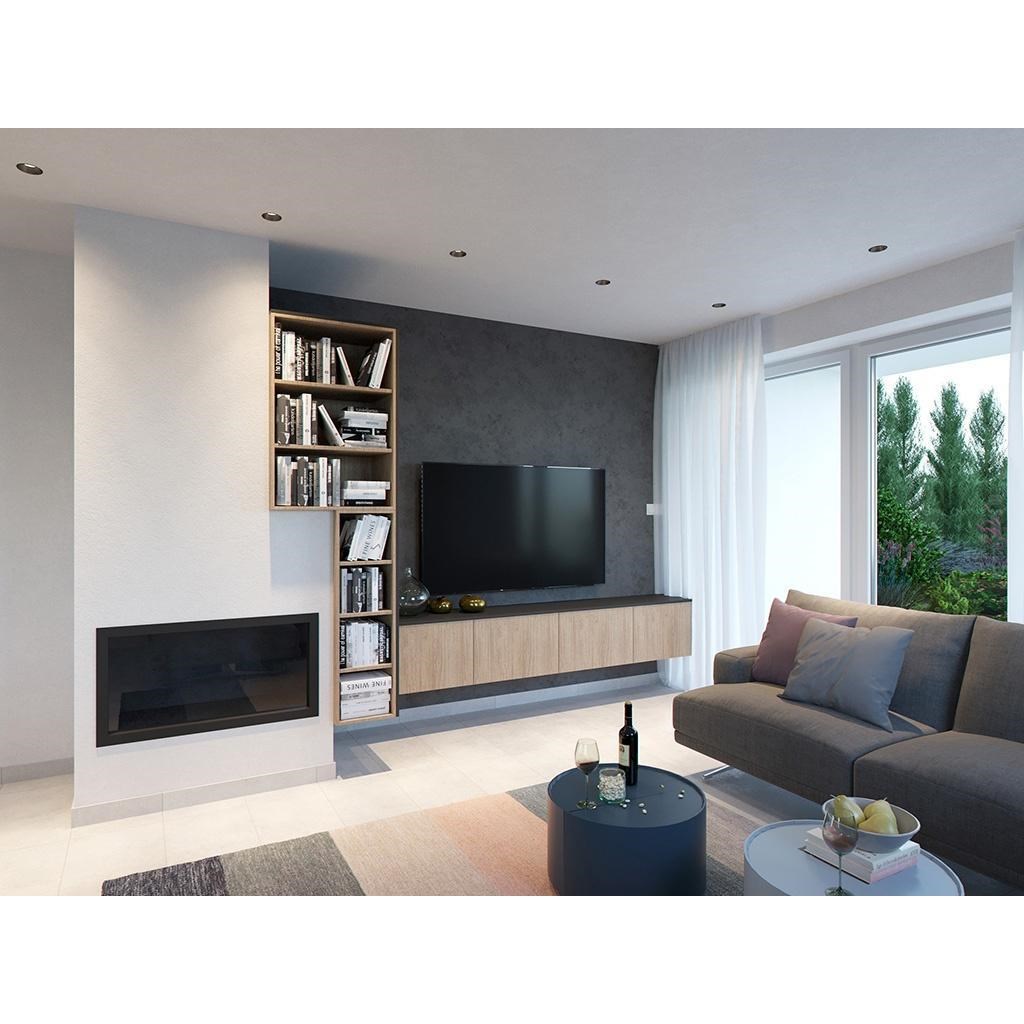 Vnitřní zapuštěné bodové svítidlo SPOT-B P.8,2 cm černé 4000K_0