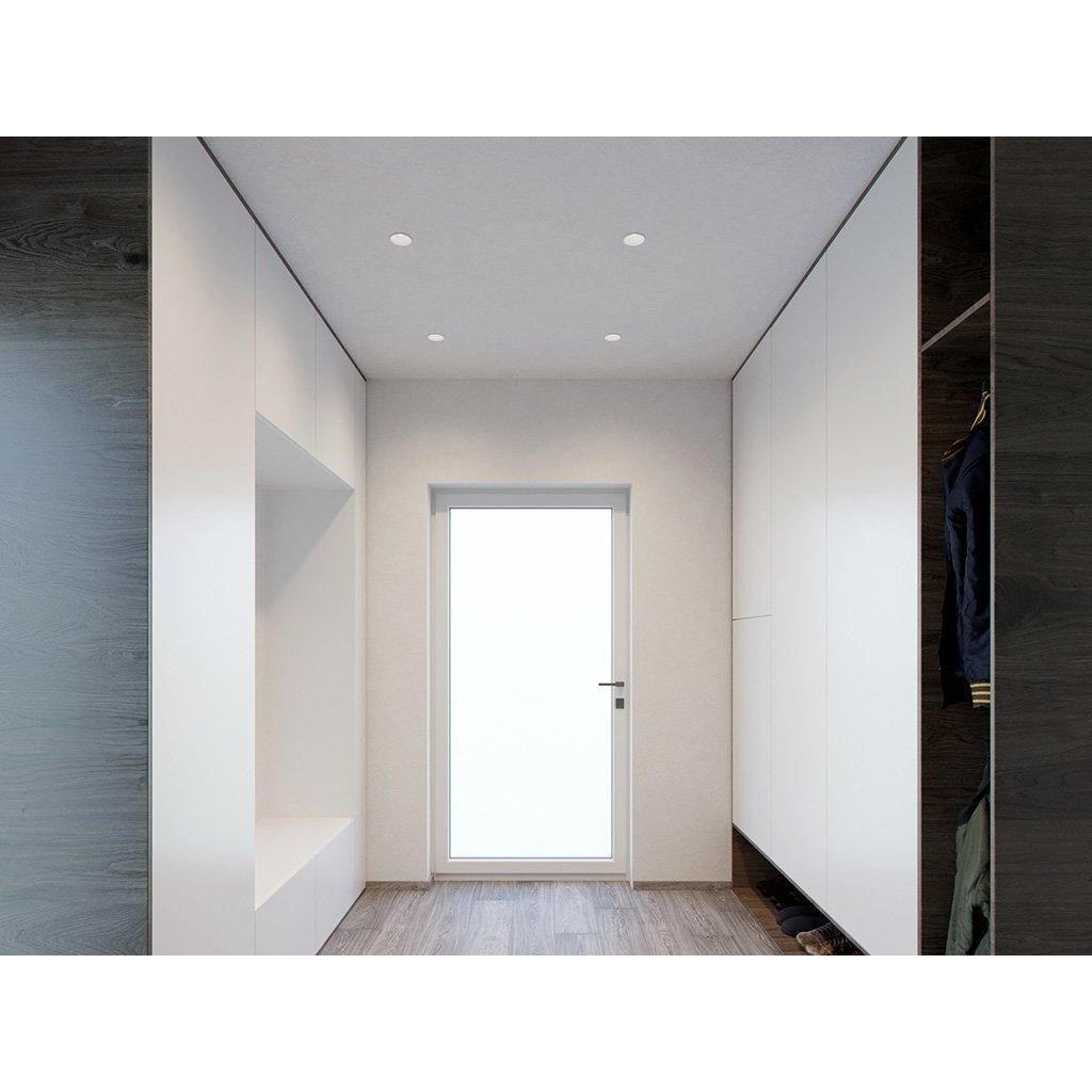 Vnitřní zapuštěné bodové svítidlo RAY-XS P.4 cm bílé_7