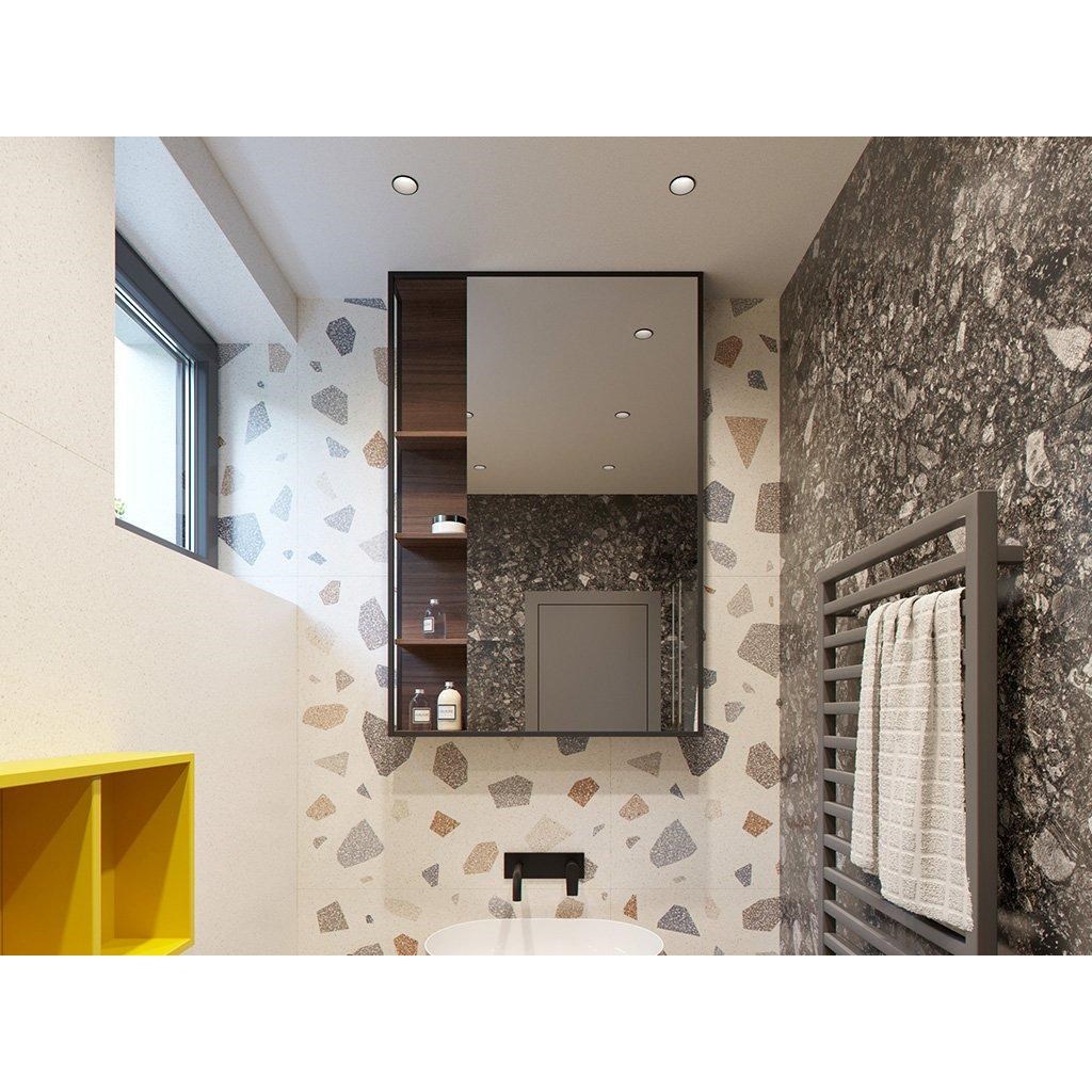 Vnitřní zapuštěné bodové svítidlo RAY-XS P.4 cm černé_1