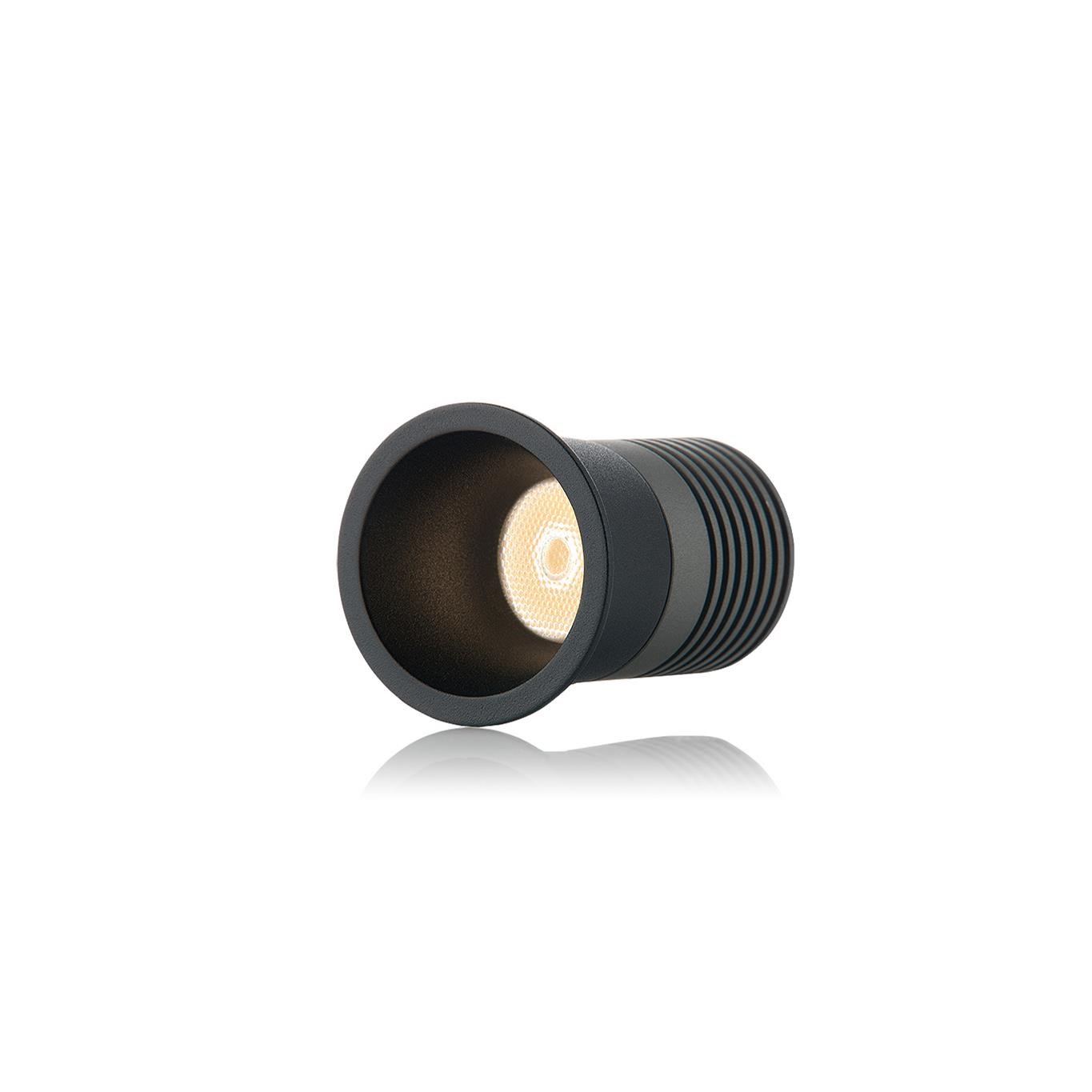 Vnitřní zapuštěné bodové svítidlo RAY-XS P.4 cm černé_4