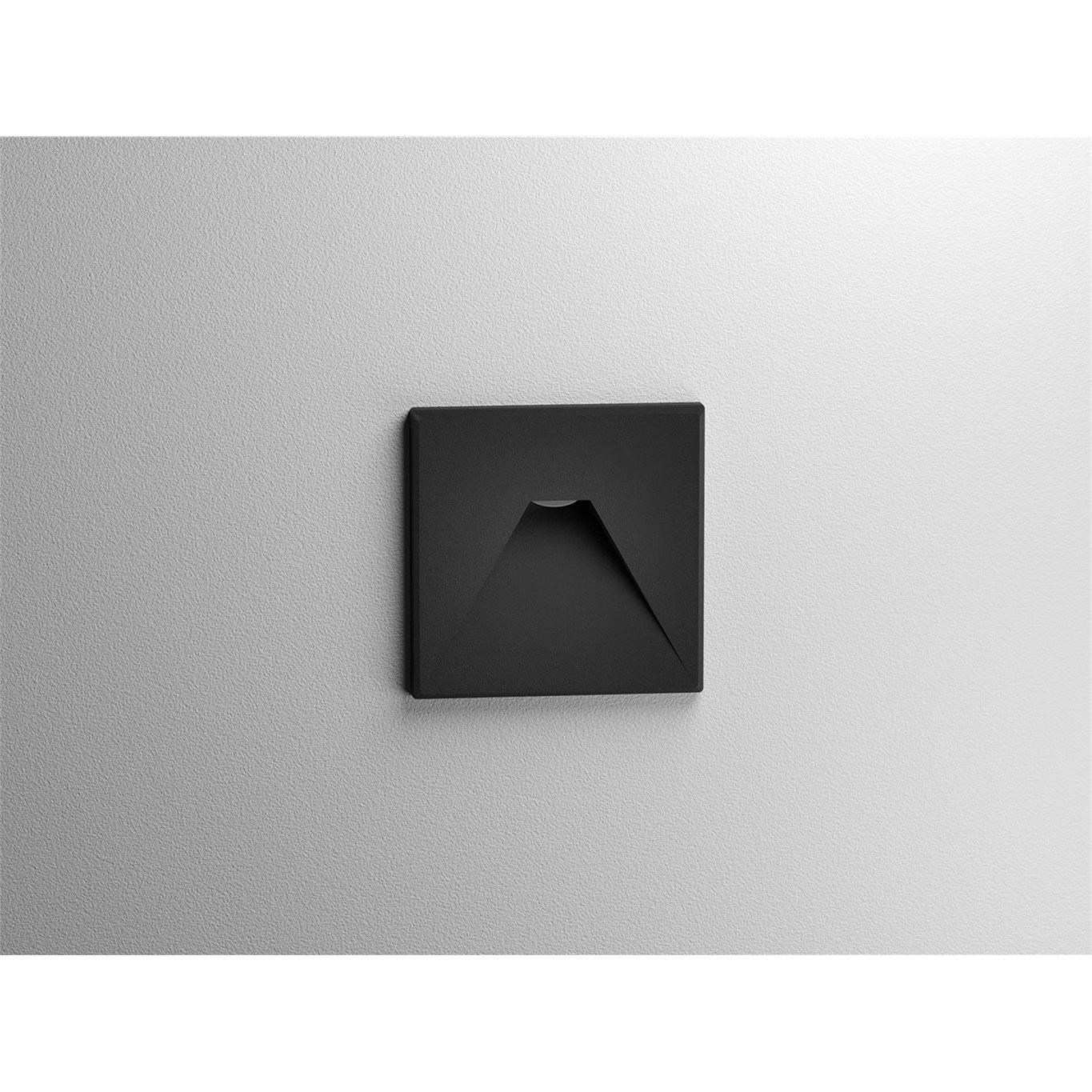 Vnitřní zapuštěné svítidlo WALK-Q 8,5x8,5 cm černé_0