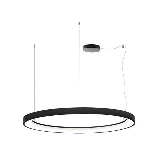 Závěsné vnitřní stropní svítidlo BELLA SLIM P.98 cm černé - TRIAC stmívání_3