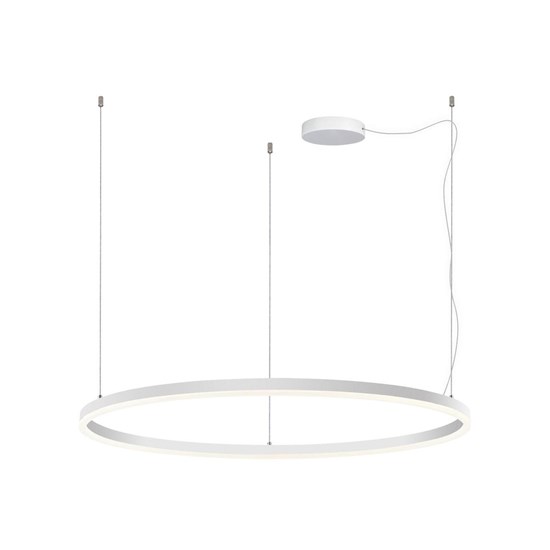 Závěsné vnitřní stropní svítidlo CIRCLE P.100 cm bílé - TRIAC stmívání_0