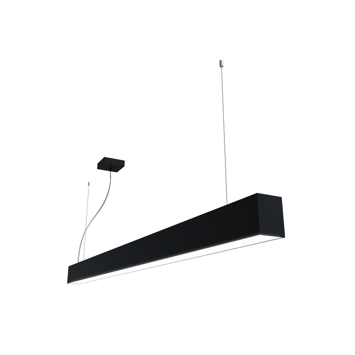 Závěsné vnitřní stropní svítidlo LINO D.150 cm černé_0