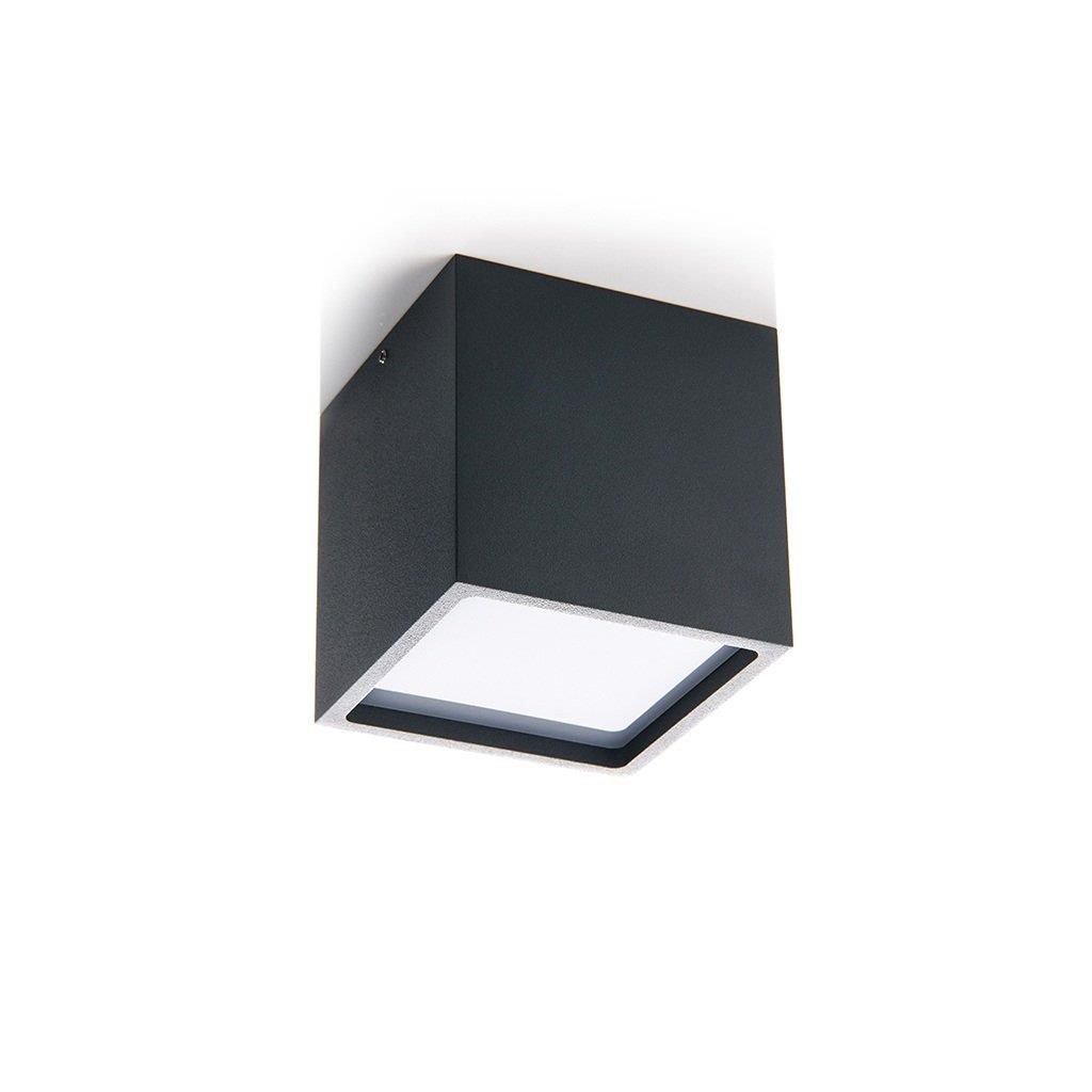 Venkovní stropní svítidlo CUBE bílé_3