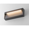 Venkovní obdélníkové nástěnné svítidlo STEP ON-QL 20x8 cm antracitové_2
