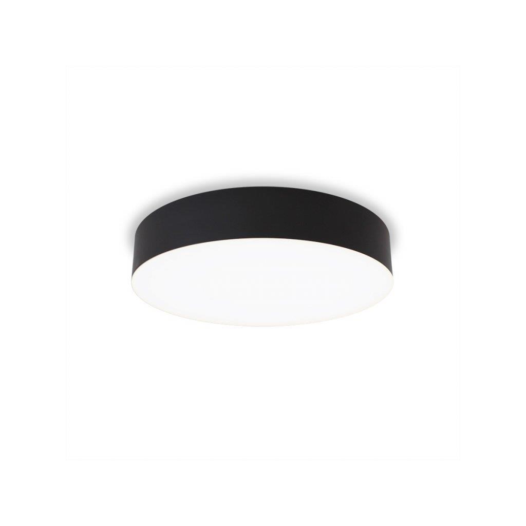 Venkovní stropní svítidlo DRUM P.32 cm antracitové se senzorem pohybu_0