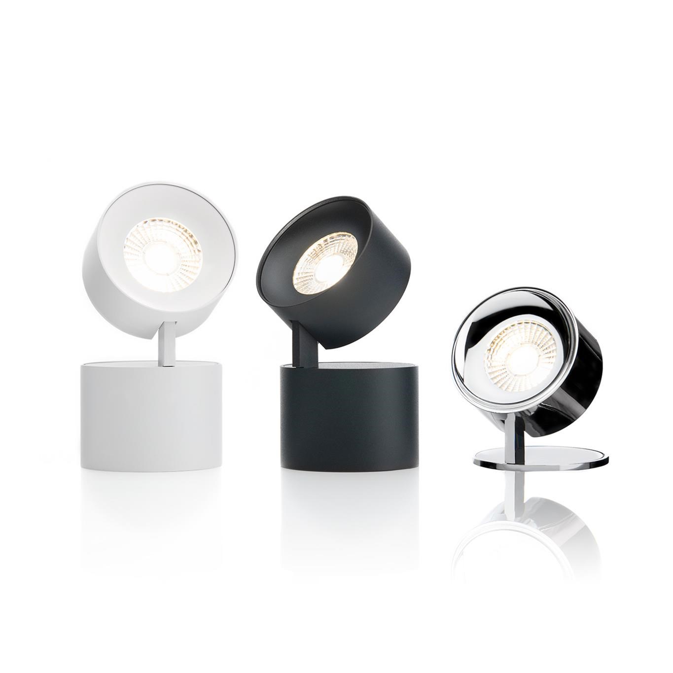 Vnitřní naklápěcí svítidlo KLIP ON P.7,7 cm bílé_0