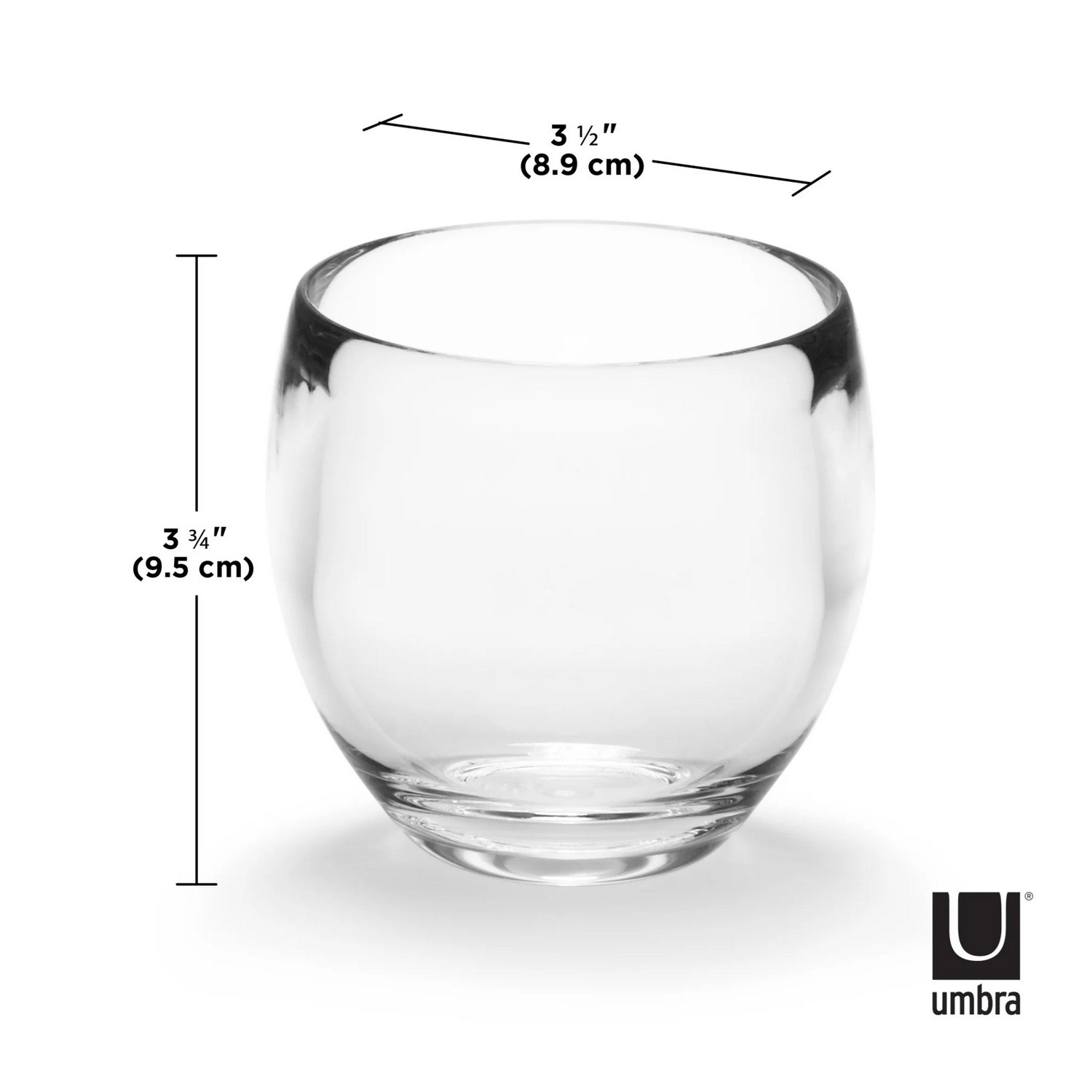 Pohárek na vodu DROPLET čirý_3