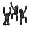 Háček BUDDY SET/3ks černý_3
