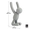 Háček BUDDY SET/3ks bílá, odstíny šedé_3