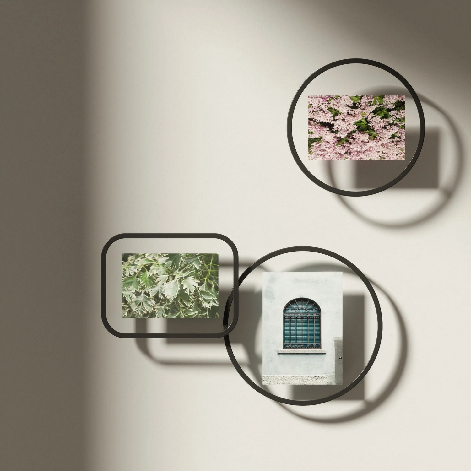 Fotorámeček INFINITY ROUND 10x15 cm černý_1