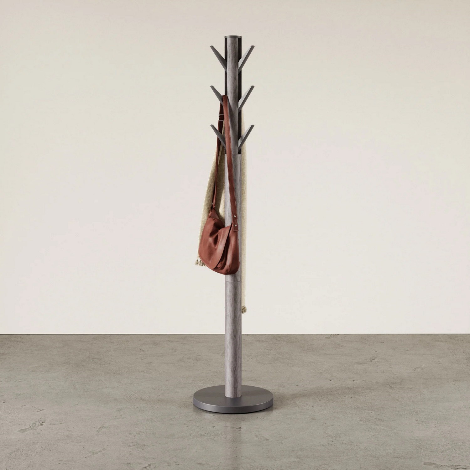 Věšák FLAPPER 165x57 cm šedý_1