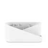 Organizér na kosmetiku GLAM bílý, šedý_4