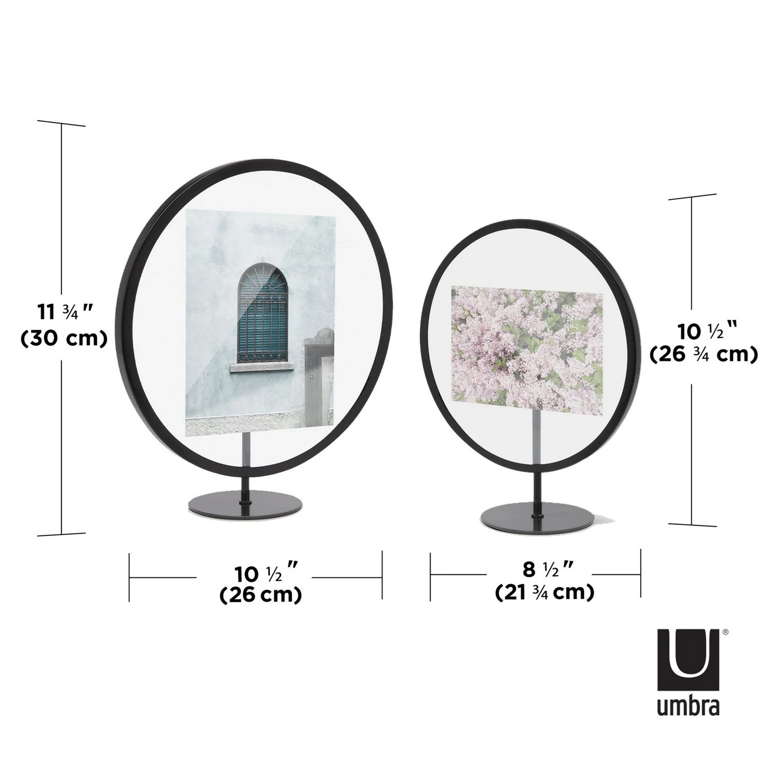 Fotorámeček INFINITY ROUND 13x18 cm černý_0