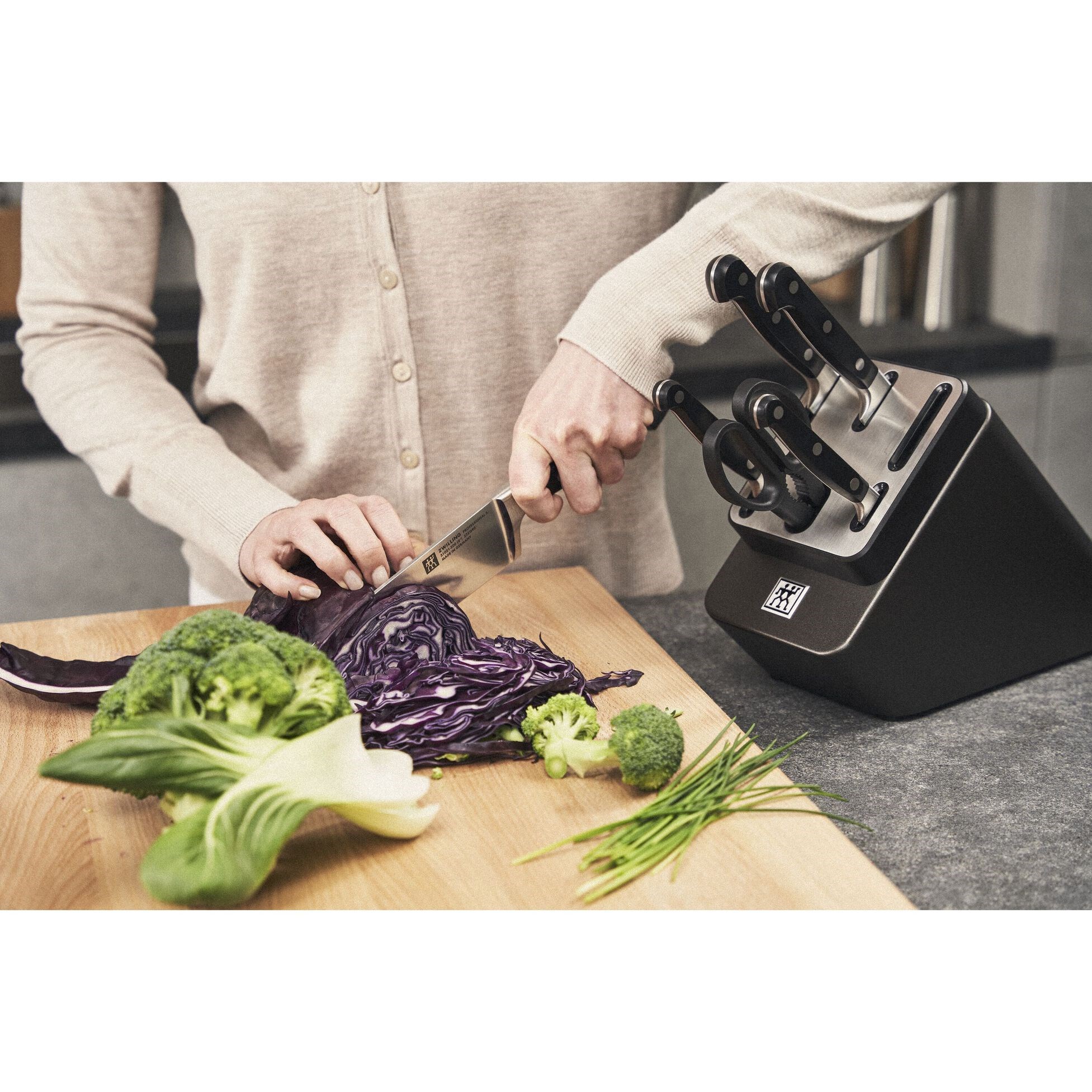 Samoostřící blok s noži ZWILLING PROFESSIONAL S SET/7kusů antracitový_1