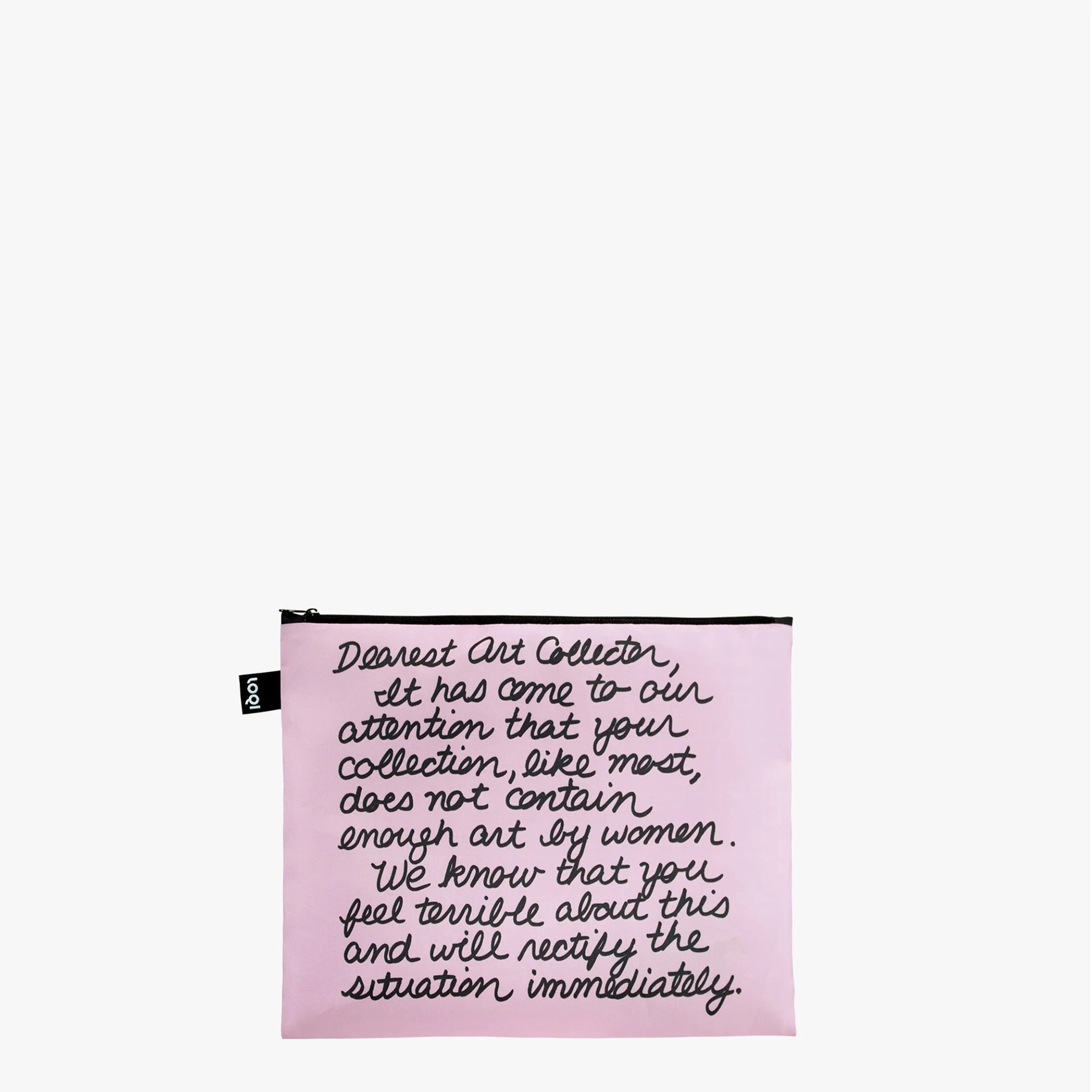 LOQI cestovní pouzdra na zip - Museum - GUERRILLA GIRLS_3