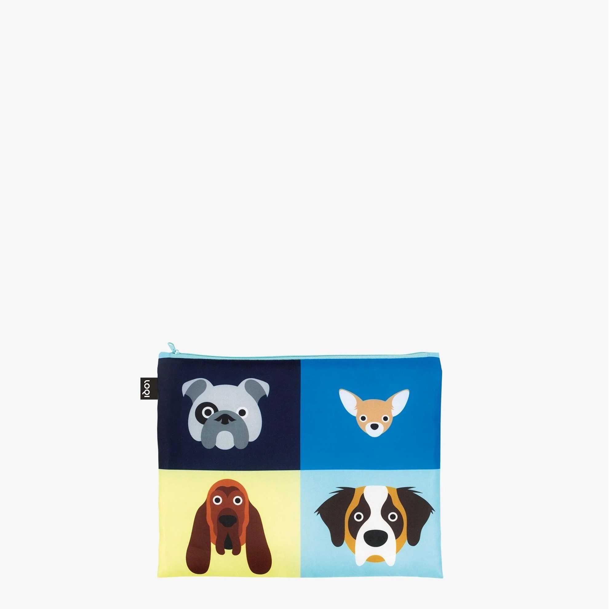 LOQI cestovní pouzdra na zip - Artist - Dogs & Cats - STEPHEN CHEETHAM_2