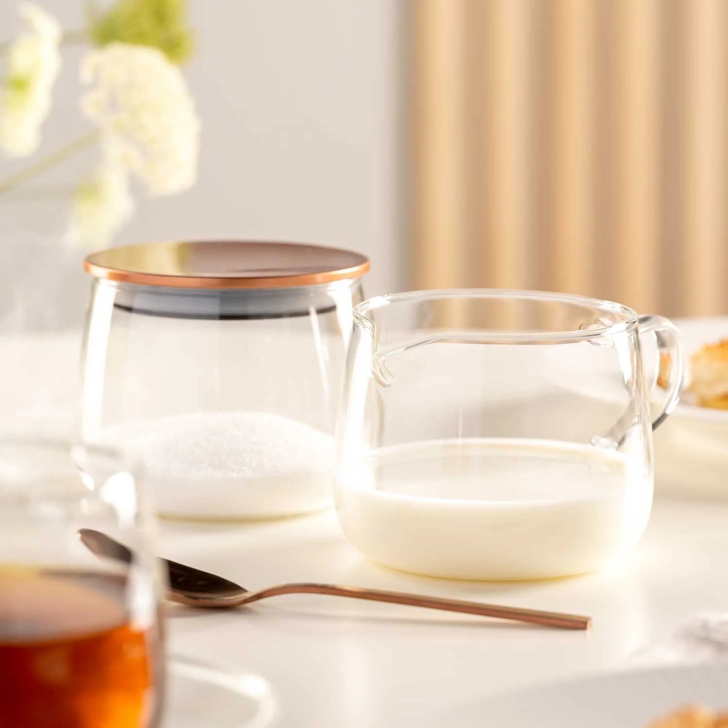 Cukřenka s víčkem TÉ PER TE 300 ml čirá_2