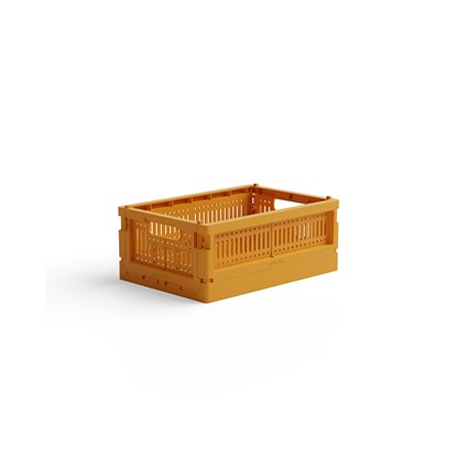 Skládací přepravka mini Made Crate - mustard_0