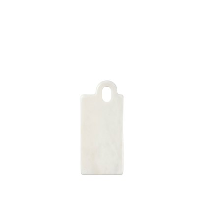 Mramorové prkénko na krájení Broste OLINA 31x14cm bílé_0