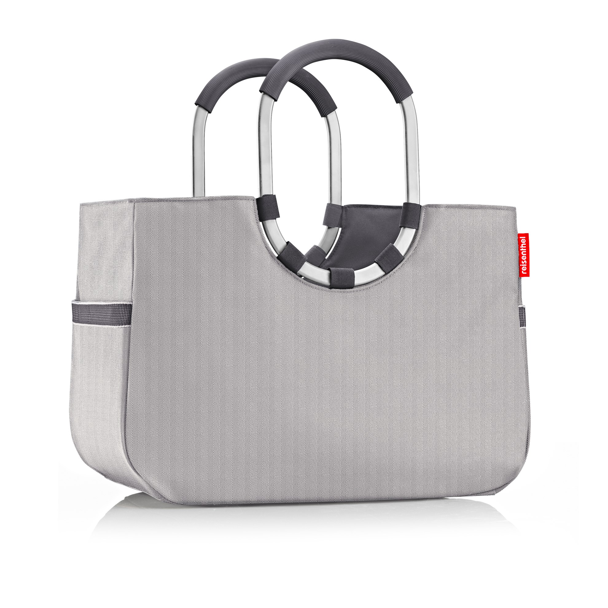 Módní taška Reisenthel Loopshopper L herringbone grey_1