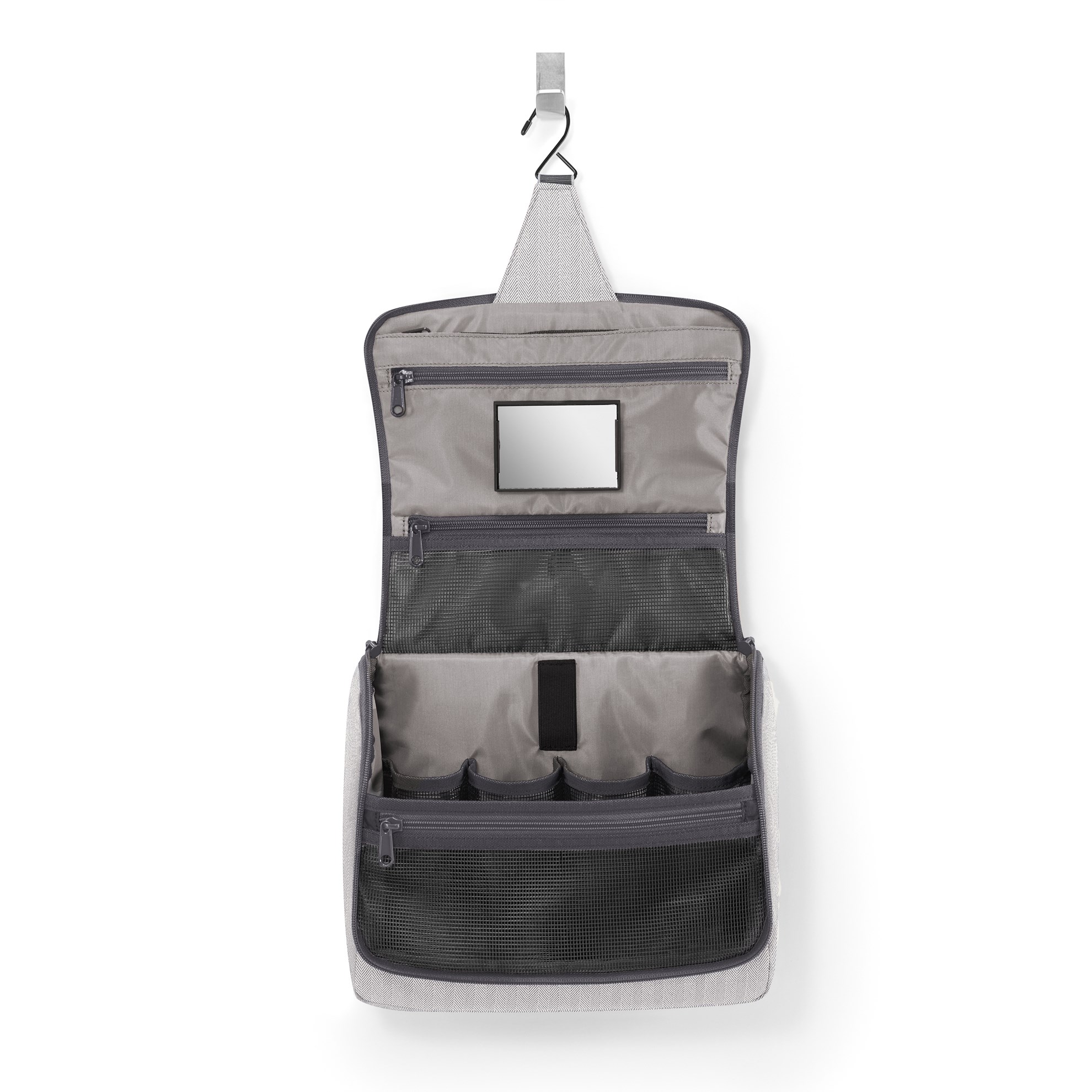 Toaletní taška Reisenthel Toiletbag XL herringbone grey_0