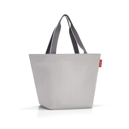 Taška přes rameno Reisenthel Shopper M herringbone grey_2