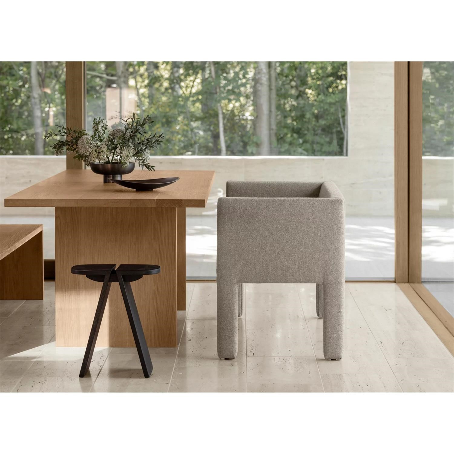 Nerezová dekorační mísa ONDEA S kovově šedá_5