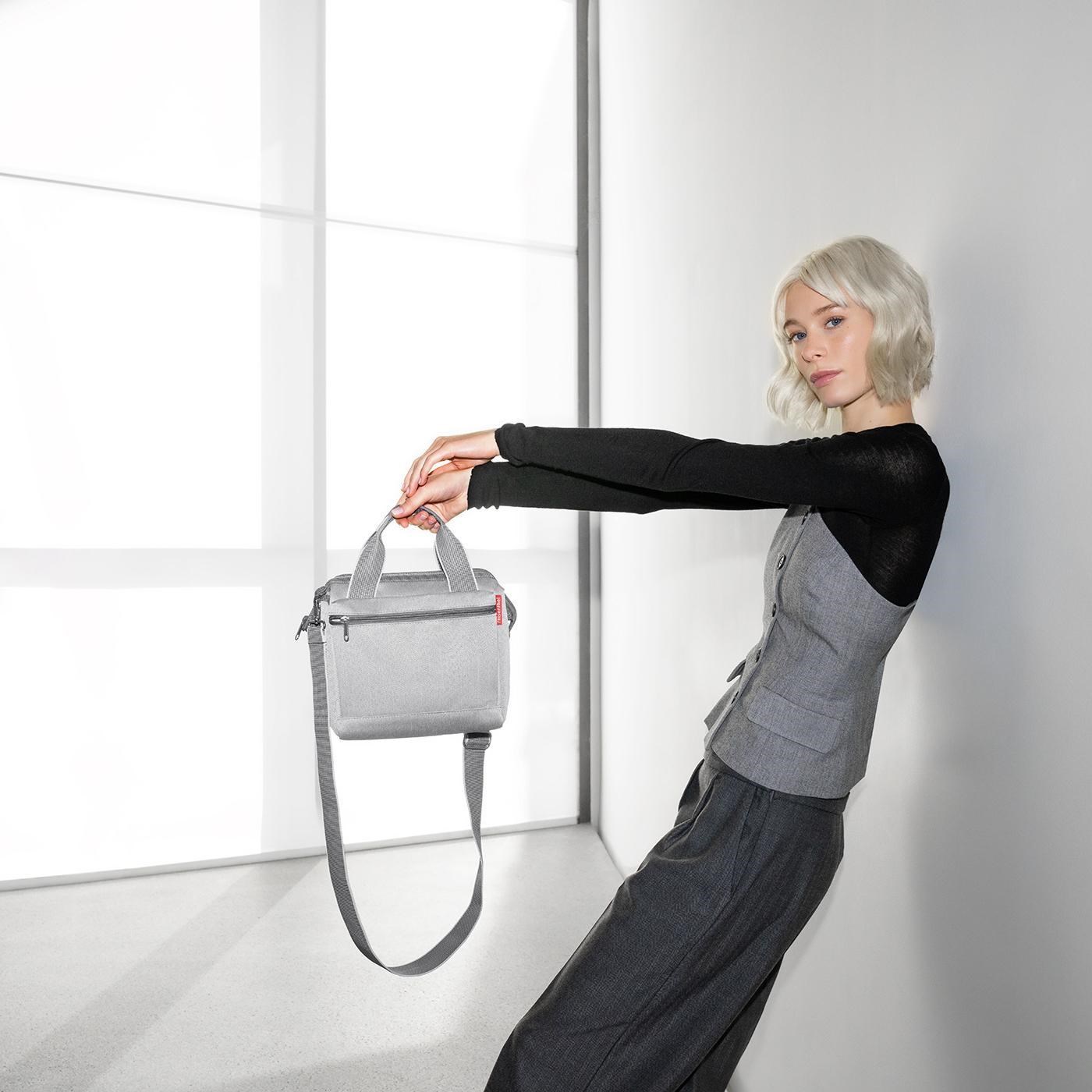 Taška přes rameno Reisenthel Allrounder Cross herringbone grey_0