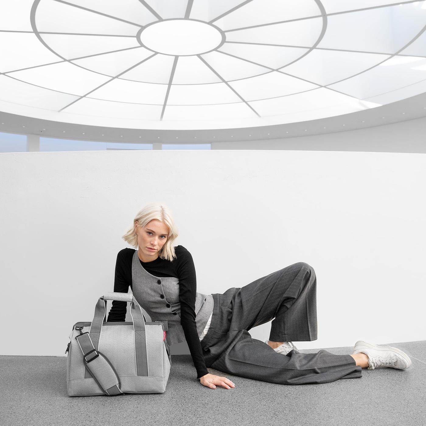 Cestovní taška Reisenthel Allrounder M herringbone grey_0