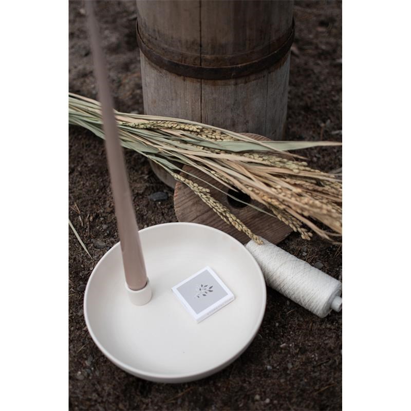 Keramický svícen LIDATORP L P. 21cm bílý_4