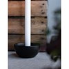 Keramický svícen LIDATORP mini P.10cm černý_0