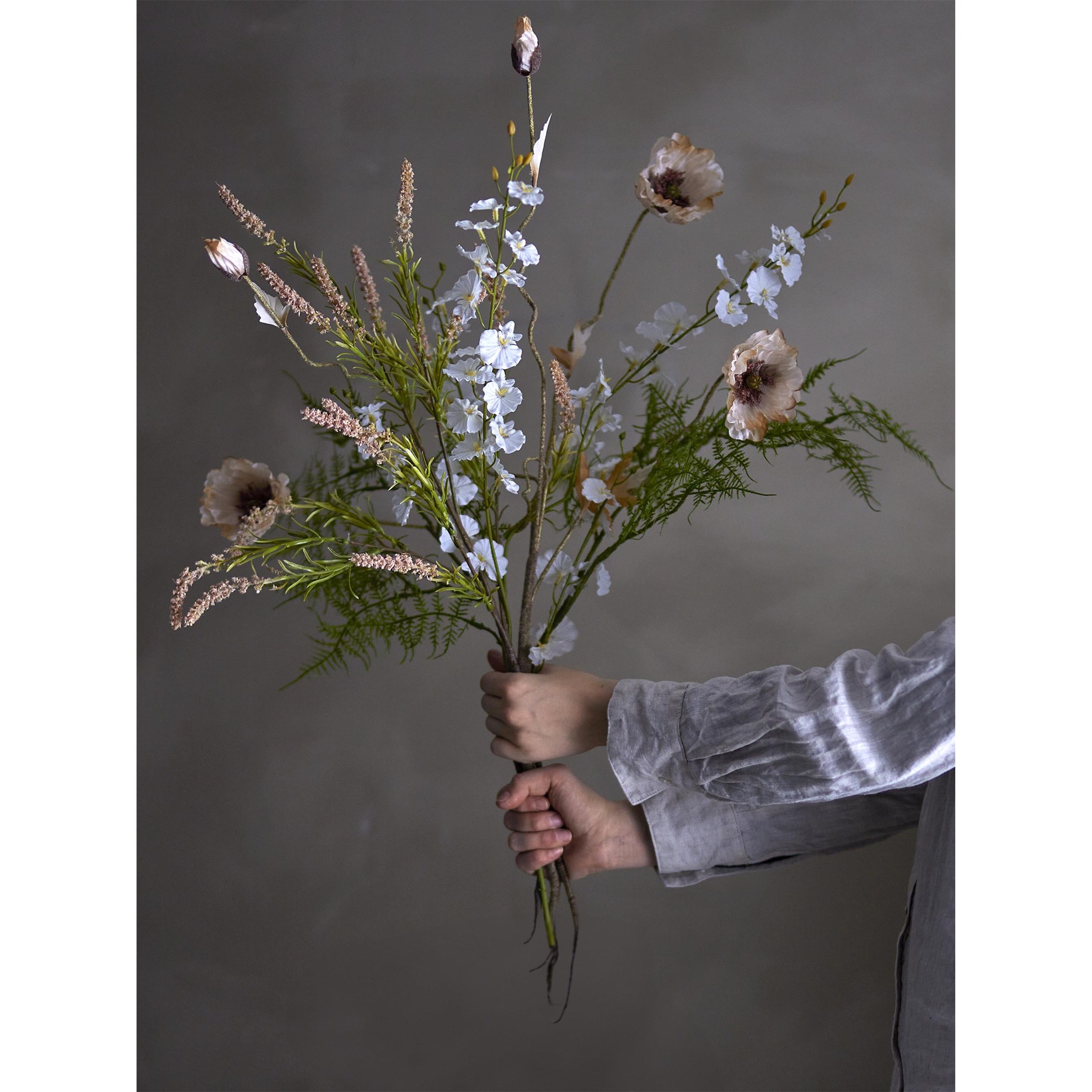 Umělá dekorace/květina LIPNICE růže V.76cm_6