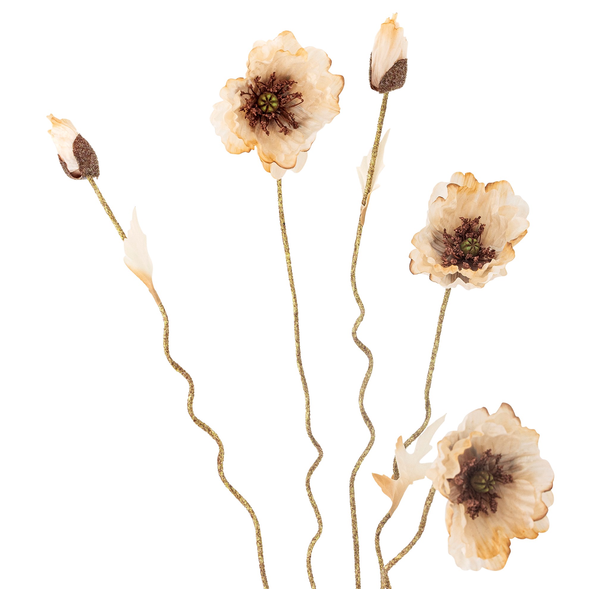 Umělá dekorace/květina POPPY stonek máku V.104cm_1