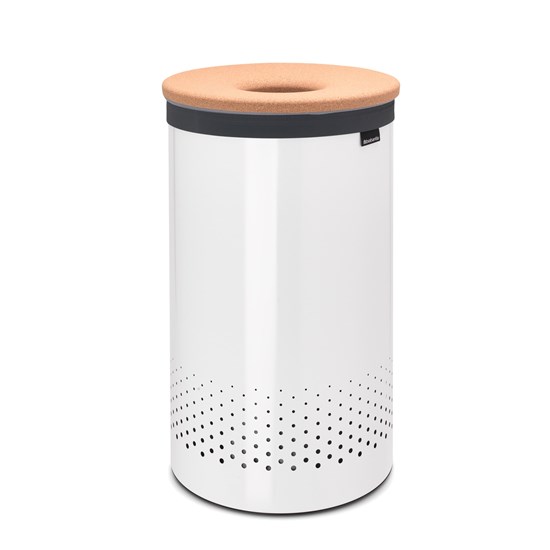 Koš na prádlo Brabantia 60l bílý/korkové víko_10