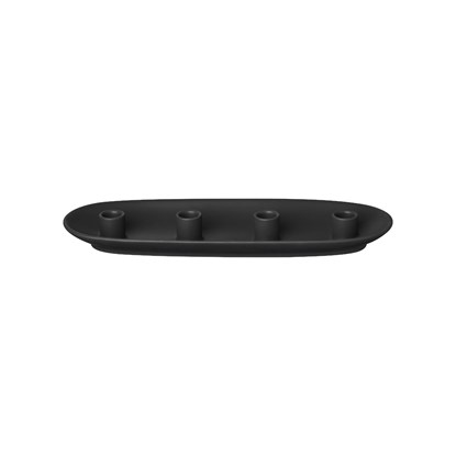 Svícen pro 4 dlouhé svíčky Blomus VELA D.40cm černý_0