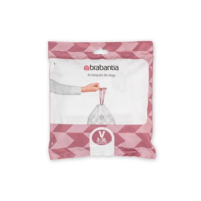 Odpadkové pytle Brabantia PERFECTFIT "V" 2-3l 40ks/bal_3