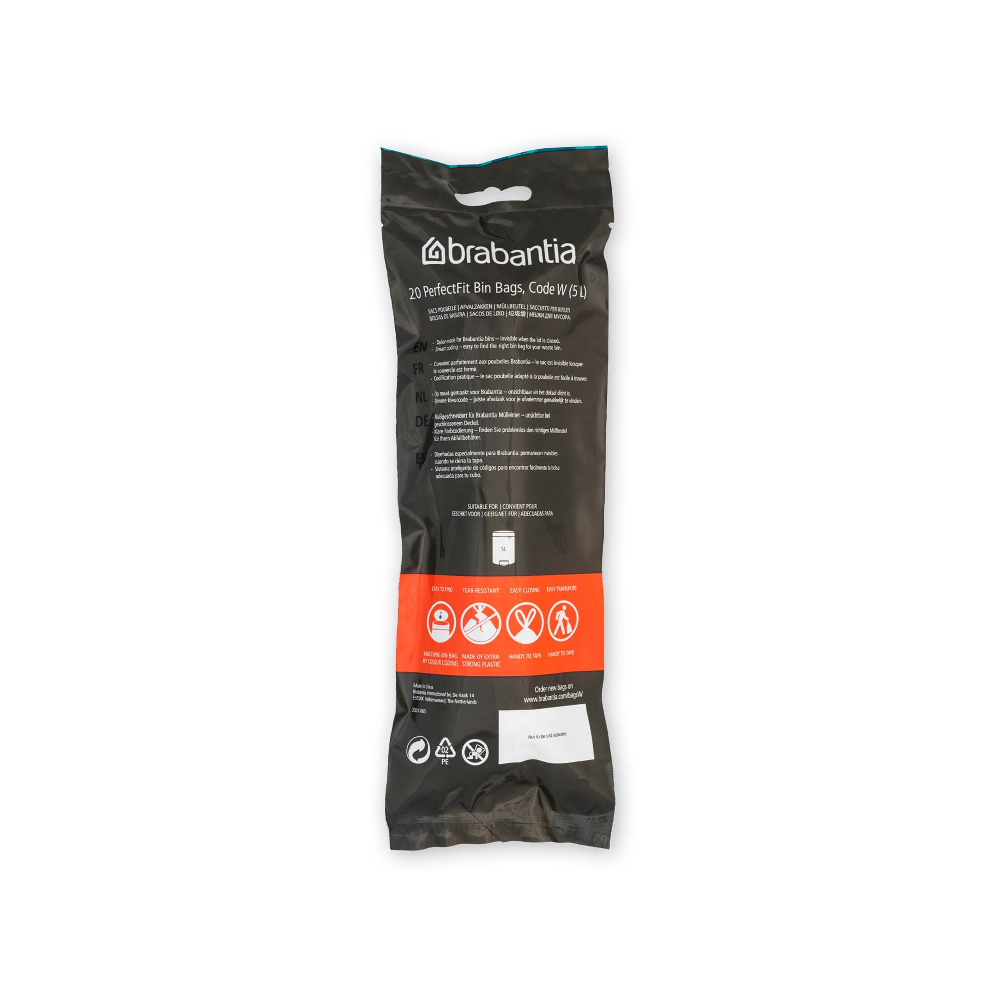 Odpadkové pytle Brabantia PERFECTFIT "W" 5l 20ks/bal_1