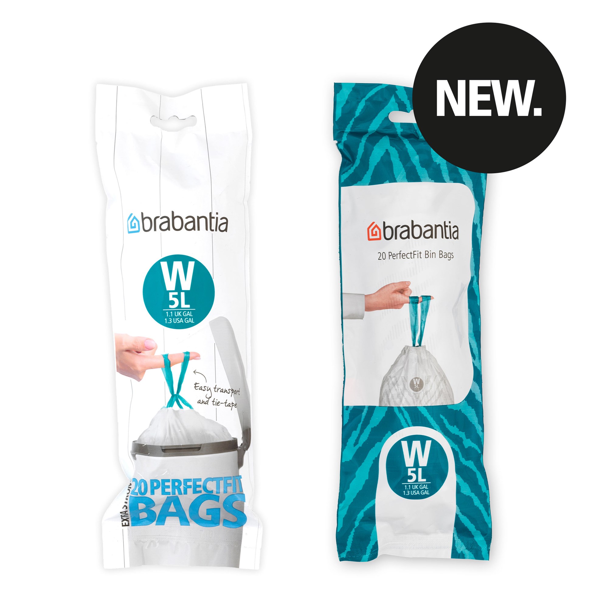 Odpadkové pytle Brabantia PERFECTFIT "W" 5l 20ks/bal_2