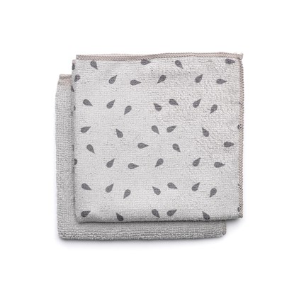 Utěrka z mikrovlákna Brabantia 30x30cm SET/2ks světle šedá_5