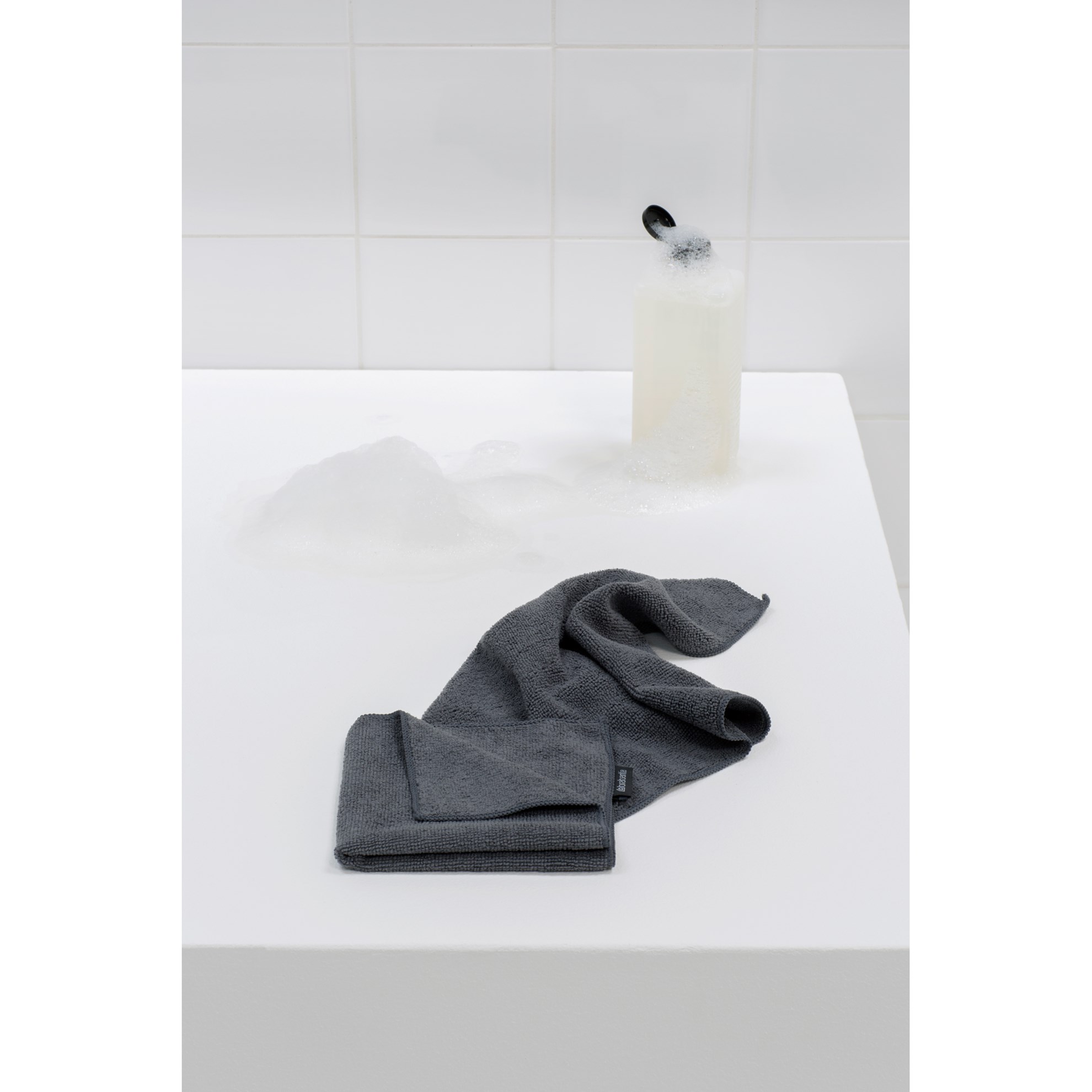 Utěrka z mikrovlákna Brabantia 30x30cm SET/2ks tmavě šedá_0