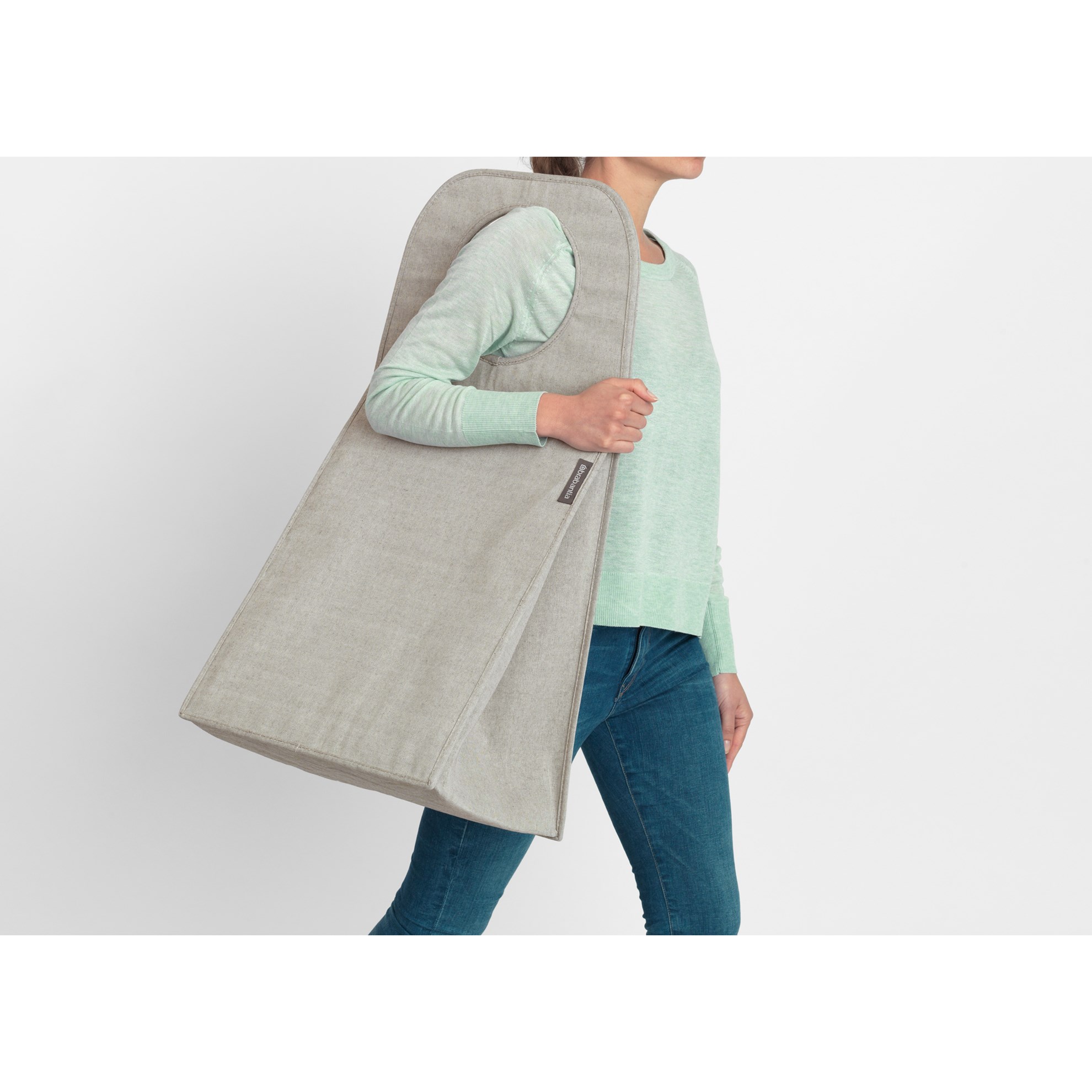 Koš/taška na prádlo Brabantia 55l šedý_6