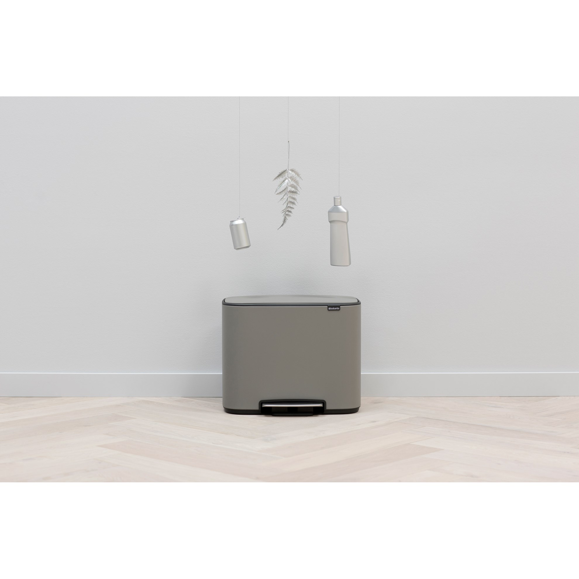 Pedálový odpadkový koš Brabantia BO 3x11l šedý_11