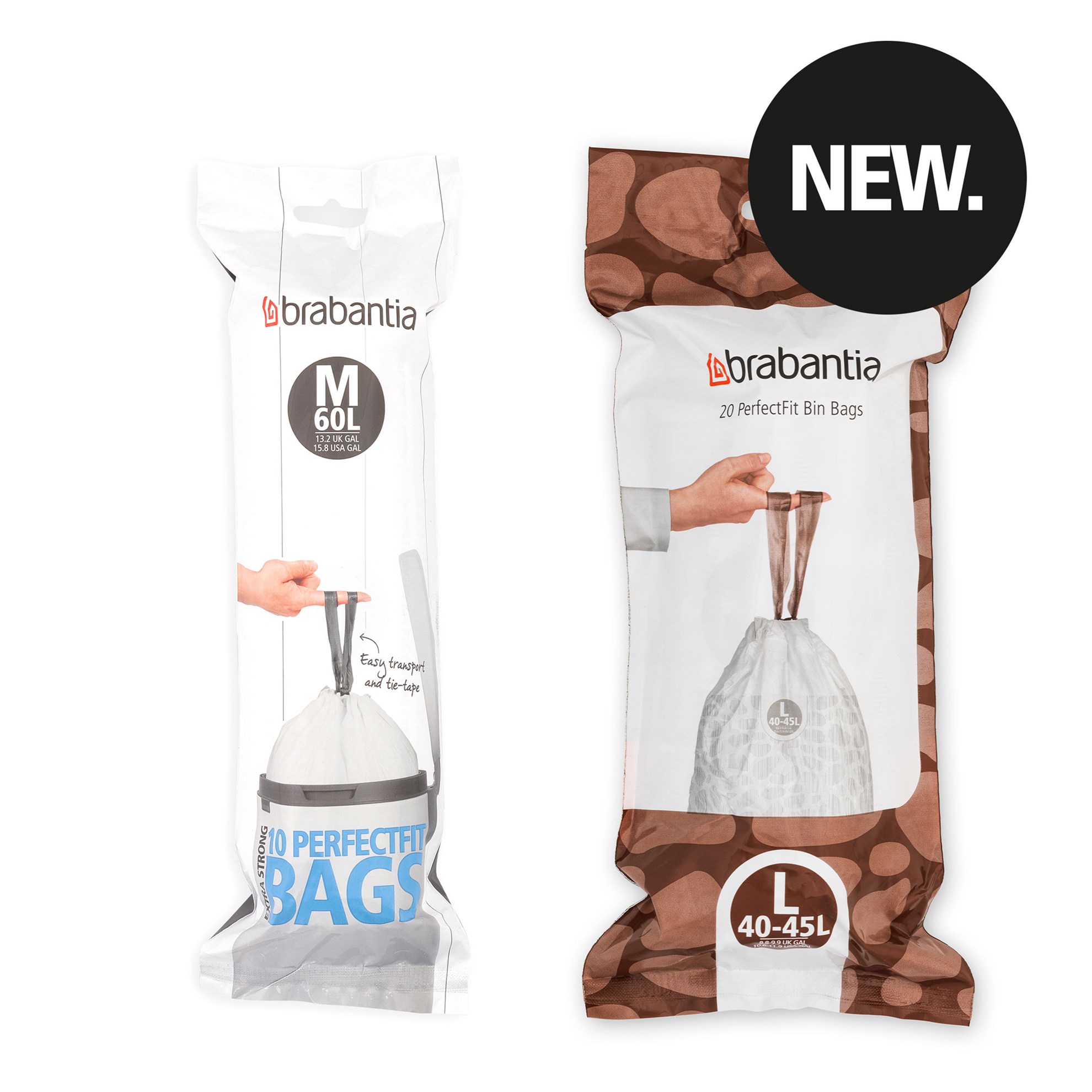 Odpadkové pytle Brabantia PERFECTFIT "M" 60l 10ks/bal_4