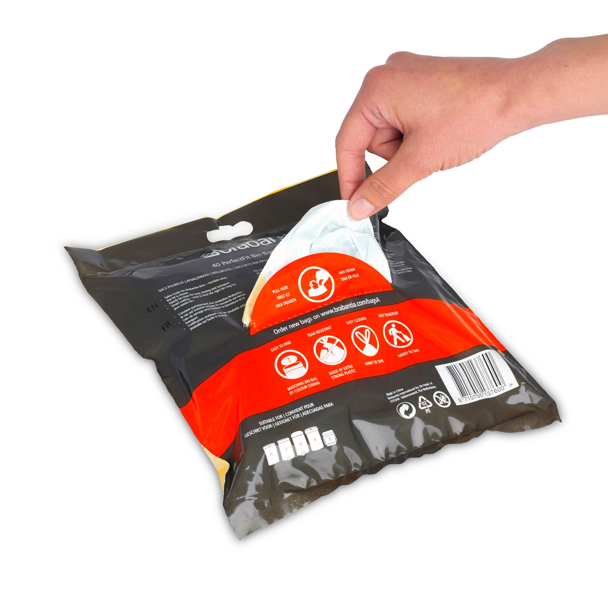 Odpadkové pytle Brabantia PERFECTFIT "A" 3-5l 40ks/bal_1