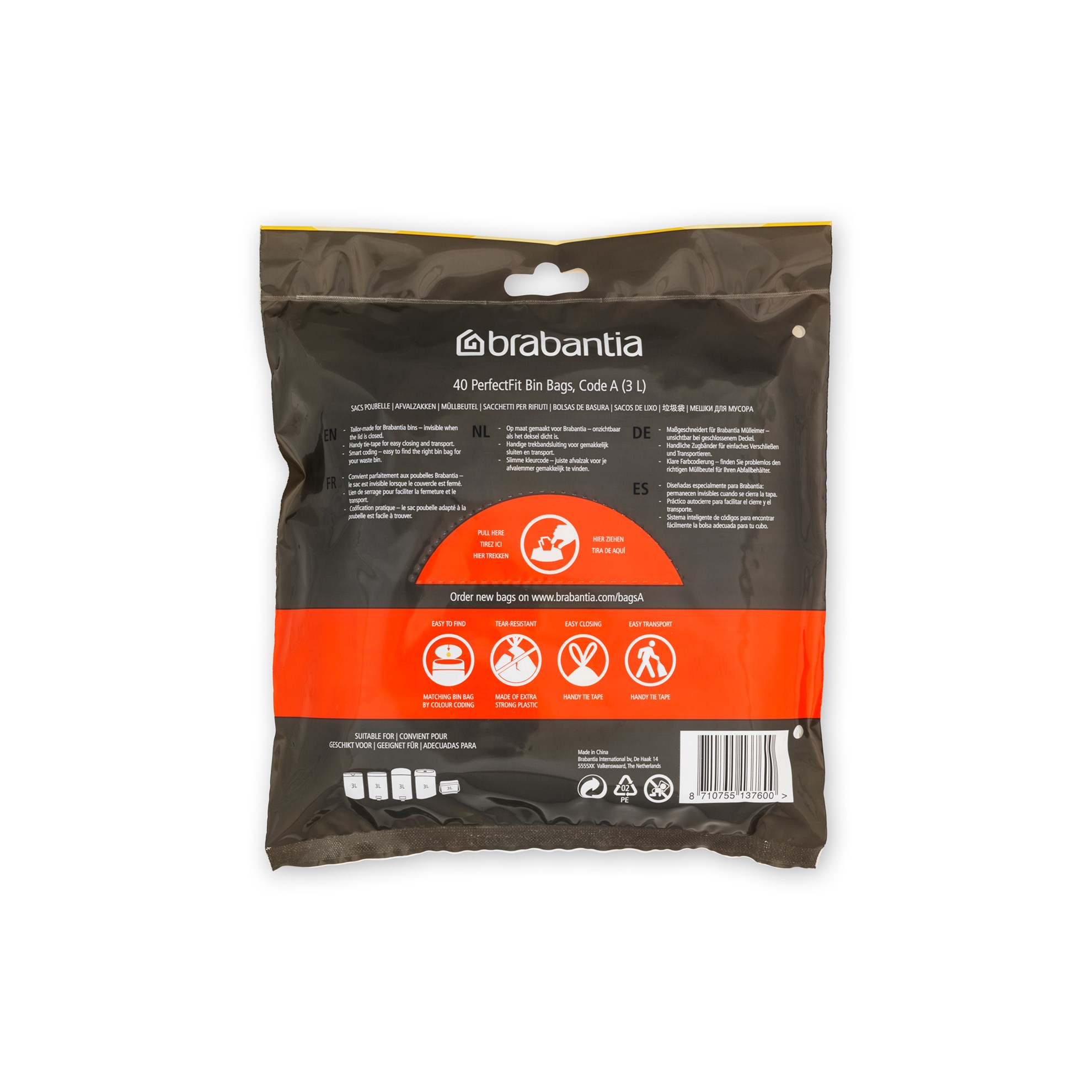 Odpadkové pytle Brabantia PERFECTFIT "A" 3-5l 40ks/bal_4