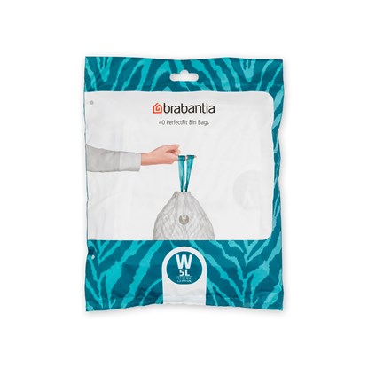 Odpadkové pytle Brabantia PERFECTFIT "W" 5l 40ks/bal_4