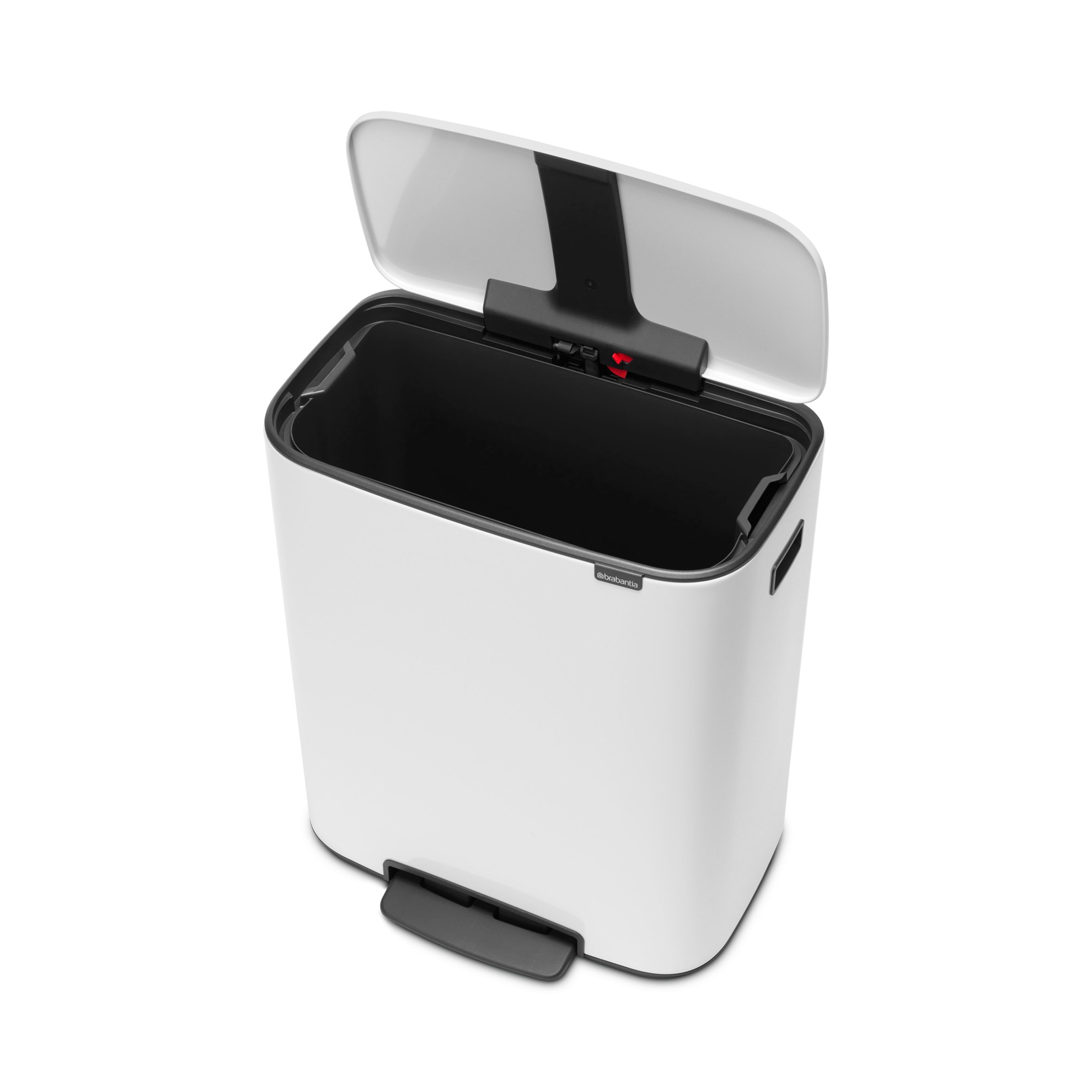 Pedálový odpadkový koš Brabantia BO 60l bílý_2